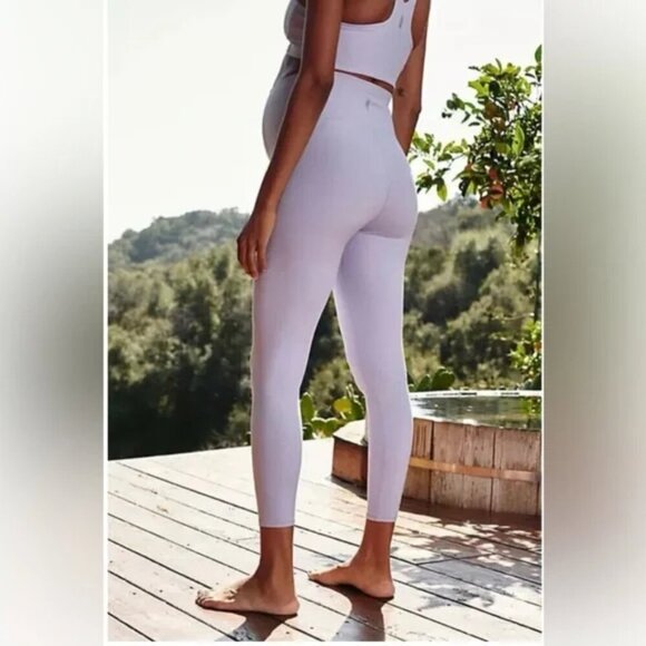 NWT $108 FP Movement x Hatch Never Better Legging Orchid Purple MEDIUM Maternity - Picture 2 of 5